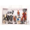 Image 1 : Lego "Star Wars" mini figures including Nute Gunray, three Rocket Droids, Rocket Droid Commander, Pi