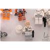 Image 3 : Lego "Star Wars" mini figures including two Hoth Storm Troopers, Snowspeeder Pilot, Luke Skywalker S