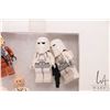 Image 4 : Lego "Star Wars" mini figures including two Hoth Storm Troopers, Snowspeeder Pilot, Luke Skywalker S