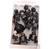 Image 1 : Lego "Star Wars" mini figures including Darth Vadar, two Imperial Gunners, Deathstar Trooper, two TI