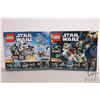 Image 2 : Two Lego "Star Wars" series 3 Microfighters including 75126 and 75127, both new in factory sealed bo