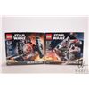 Image 1 : Two Lego "Star Wars" series 5 Microfighters including 75193 and 75194, both new in factory sealed bo