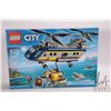 Image 1 : Lego "Lego City" set no. 60093 Deep Sea Helicopter, new in factory sealed box