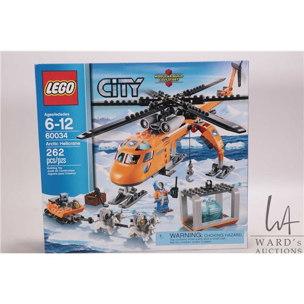 Lego "Lego City" no. 60034 Arctic Helicrane, new in factory sealed box