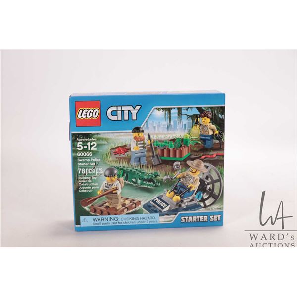 Lego "Lego City" no. 60066 Swamp Police Starter Set, new in factory sealed box