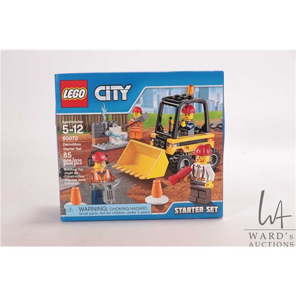 Lego "Lego City" no. 60072 Demolition Starter Kit, new in factory sealed box