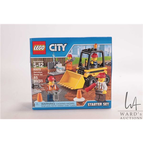 Lego "Lego City" no. 60072 Demolition Starter Kit, new in factory sealed box