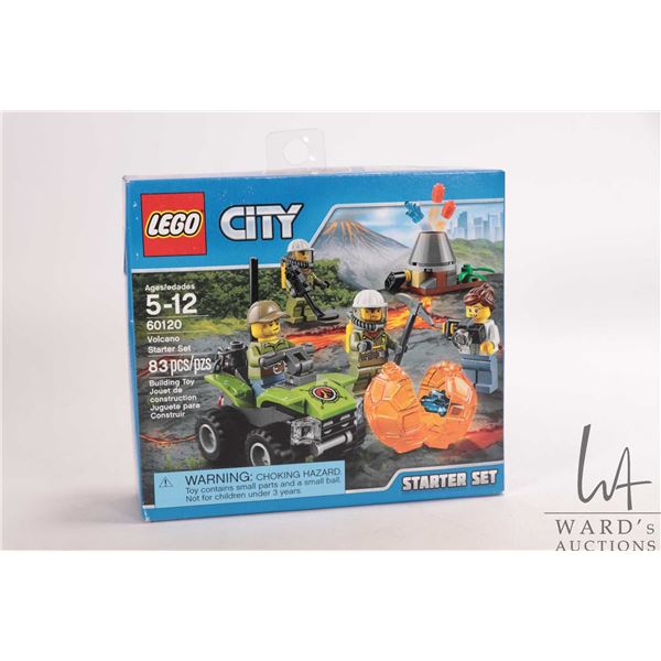 Lego "Lego City" no. 60120 Volcano Starter Kit, new in factory sealed box