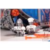 Image 5 : Lego Nexo Knight, pre-built The Fortress building kit no. 70317, appears complete, near complete, no