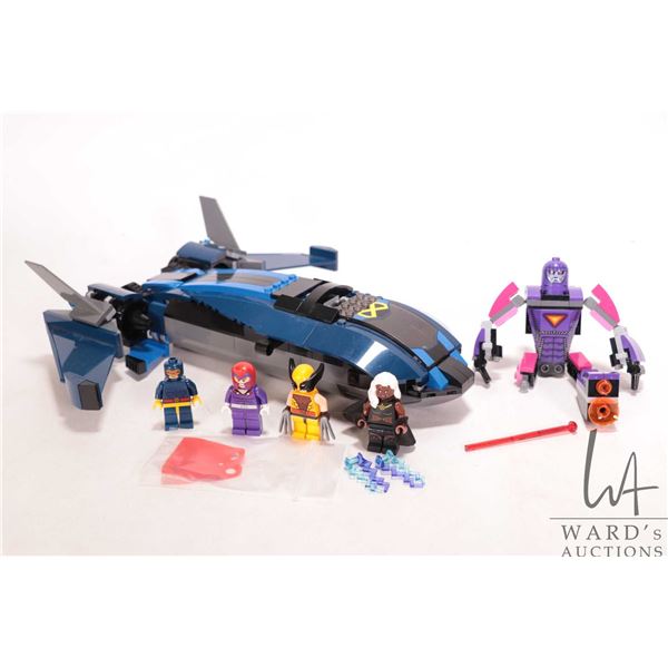 Lego "Marvel's Super Heroes" no. 76022 pre-built X-Man vs. The Sentinel, pre-built, appears complete
