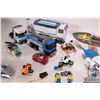 Image 6 : Lego "Lego City" selection of pre-built kits including Dump Truck, 60075, Helicopter 7686, 7288 Poli