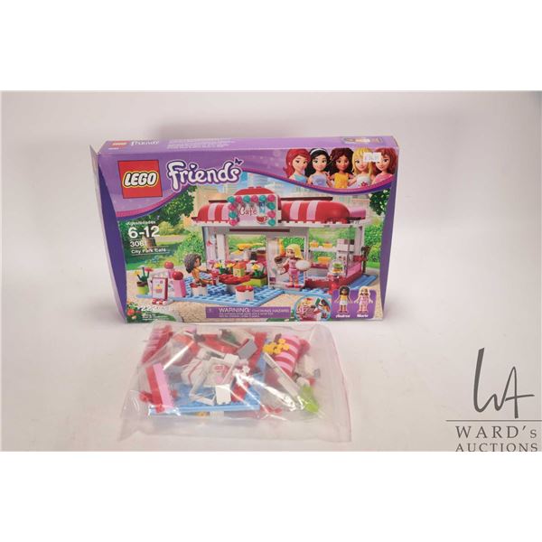 Lego "Friends" no. 3061 City Park Cafe, pre-built open box, appears complete, or near complete, comp