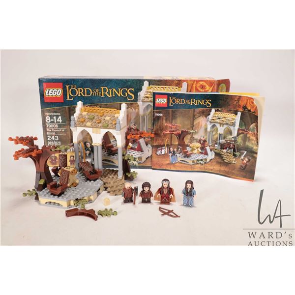 Lego " Lord of the Rings" no. 79006 The Council of Elrond, pre-built ziplock bagging containing what