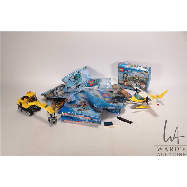 Lego " Lego City" twelve factory sealed kits including helicopter, quad bike, police vehicles, polic