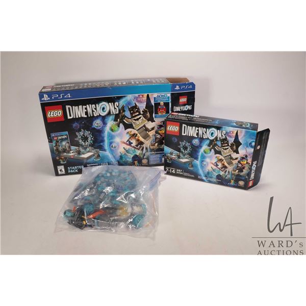 Lego "Dimensions" PS4 Starter Pack including pre-built 71171 Lego set, completeness not confirmed or