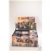 Image 1 : Lego retail display box containing 60 count of The Ninjago Movie Minifigures, all new in packaging