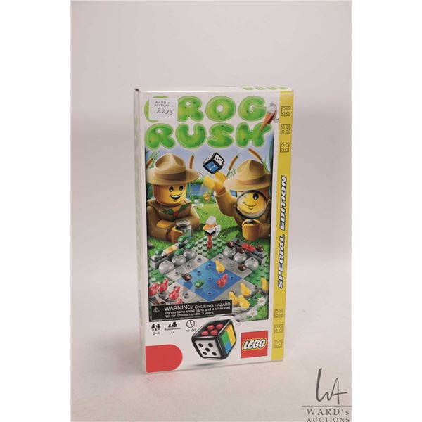 Lego "Frog Rush" no. 3854 pre-built board game, completeness not confirmed or guaranteed. Bid accord