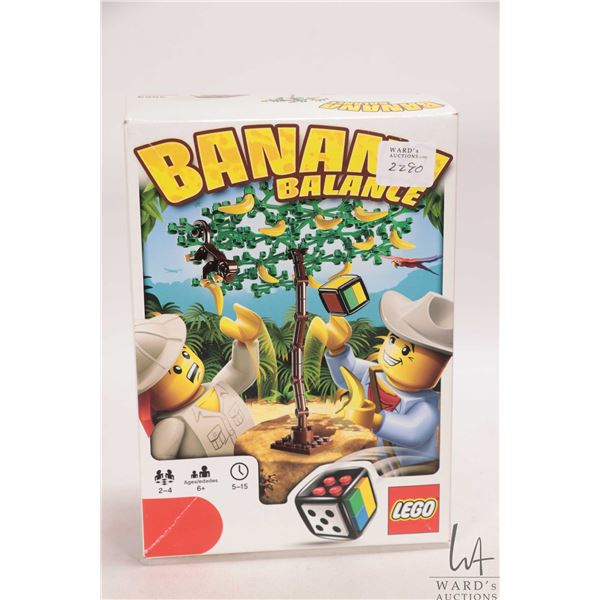 Lego "Banana Balance" no. 3853 pre-built board game, completeness not confirmed or guaranteed. Bid a
