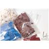 Image 3 : Large selection of Lego building bricks and pieces, bagged by colour