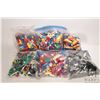 Image 1 : Six bags of Lego building bricks multicoloured bags and includes Bionicals etc.