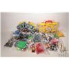 Image 1 : Large selection of miscellaneous Lego building bricks and pieces and a Minifigure holder