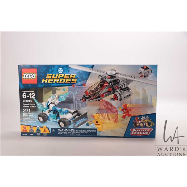 Lego "DC Super Heroes" no. 76098 Speed Force Freeze Pursuit, new in factory sealed box