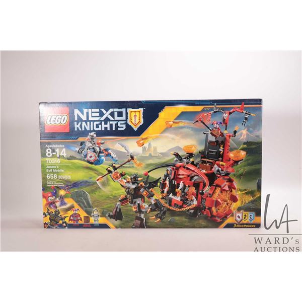 Lego "Nexo Knights" no. 70316 Jestro's Evil Mobile, new in factory sealed box