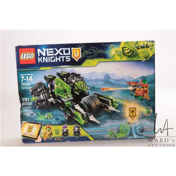 Lego "Nexo Knights" no. 72002 Twinfector, new in factory sealed box