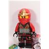 Image 4 : Selection of Lego "Ninjago" including Stone Armor Coal new in box, Zane Kendo Training polybag, Kai'
