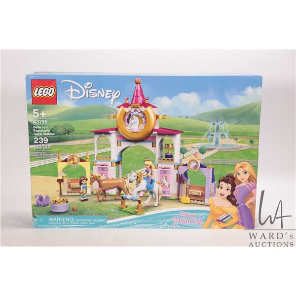 Lego "Disney Princess" no. 43195 Belle and Rapunzel's Royal Stables, new in factory sealed box