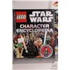 Image 2 : Five Lego books including "DC Super Heroes" Visual Dictionary with Minifigure, "Character Encycloped