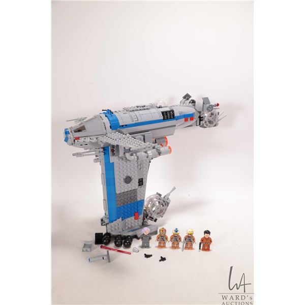 Lego "Star Wars" no. 75188 Resistance Bomber, pre-built kit, some Minifigures, no box, no manual, co