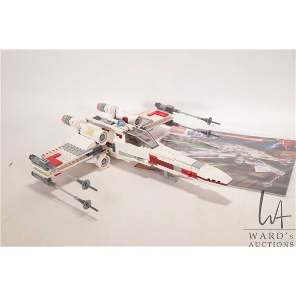 Lego "Star Wars" no. 9493 X-Wing Star Fighter, , pre-built kit, no box, includes manual, completenes