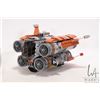 Image 4 : Lego "Star Wars" no. 75178 Jakku Quad Jumper, pre-built kit, some Minifigures, no box, includes manu