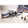 Image 8 : Lego "Star Wars" no. 75149 Resistance X-Wing Fighter, pre-built kit, some Minifigures, no box, inclu