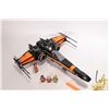 Image 2 : Lego " Star Wars" no. 75102 Poe's X-Wing Starfighter, pre-built kit, some Minifigures, no box, no ma