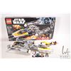 Image 1 : Lego "Star Wars" no. 75172 Y-Wing Star Fighter, pre-built kit, some Minifigures, includes box and ma