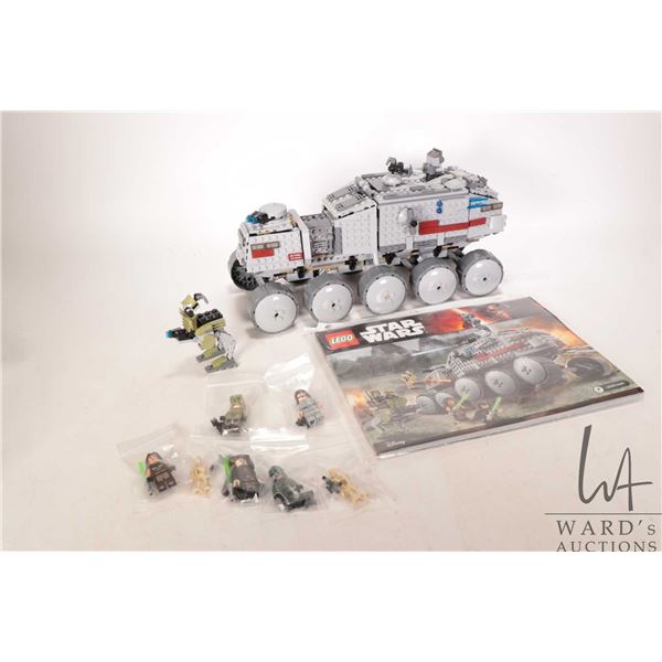 Lego "Star Wars" no. 75151 Clone Turbo Tank pre-built kit, includes manual and Minifigures, no box. 
