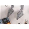 Image 5 : Two Lego "Star Wars" no. 75153 AT-ST Walker pre-built kits, includes one manual, some Minifigures, n