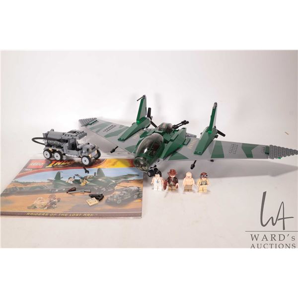 Lego "Indiana Jones- Raider of the Lost Ark" no. 7683 Fight on the Flying Wing, with manual and Mini