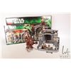 Image 1 : Lego 'Star Wars" no. 75005 Rancor Pit pre-built kit with manual and Minifigures, no box. Appears com