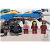 Image 4 : Lego " Marvel Super Heroes" no.76021 Guardian of the Galaxy- The Milano Spaceship Rescue. Pre-built 