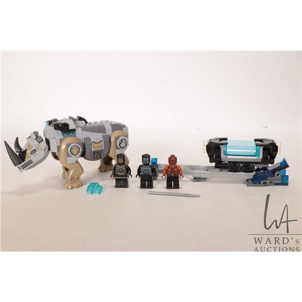Lego "Marvel Super Heroes" no. 76099 Rhino Faceoff by the Mine, appears complete including figures