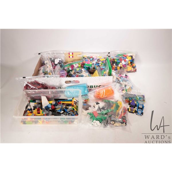 Large box of assorted Lego, mostly Lego Friends etc.