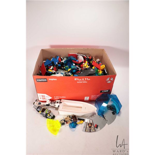 Large box of assorted Lego