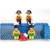 Image 1 : Lego "Pirates Islanders" no. 6264 Minifigures including King Islander Male and two PIrates with peg 