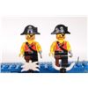 Image 3 : Lego "Pirates Islanders" no. 6264 Minifigures including King Islander Male and two PIrates with peg 