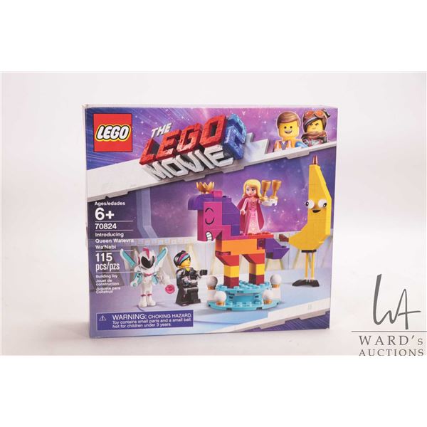 Lego "The Lego Movie" no. 70824 Introducing Queen Watevra Wan'abi, new in factory sealed box