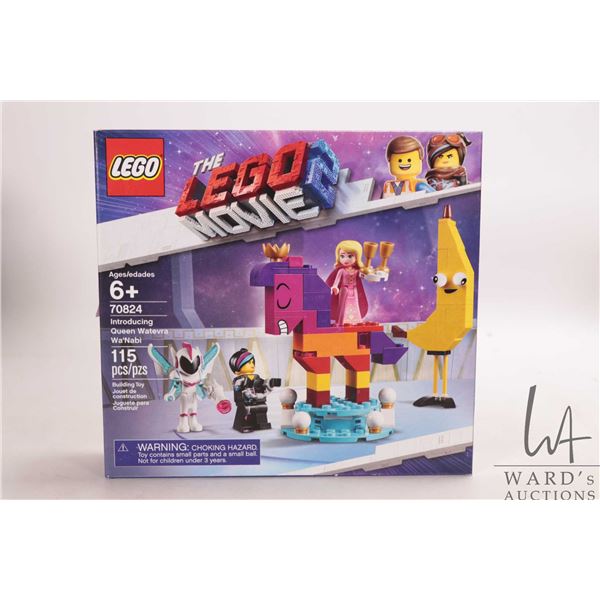 Lego "The Lego Movie" no. 70824 Introducing Queen Watevra Wan'abi, new in factory sealed box