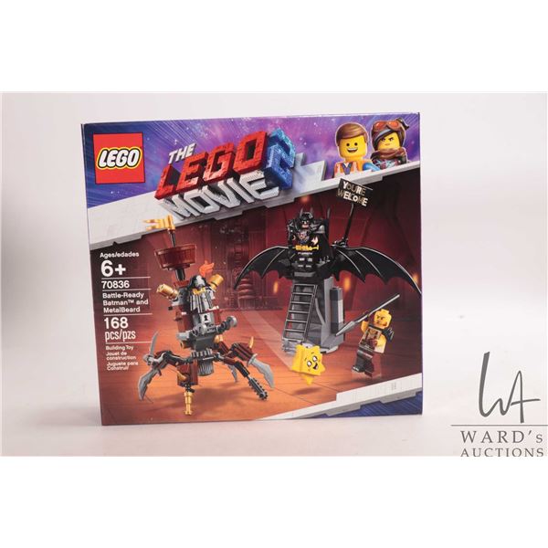 Lego "The Lego Movie" no. 70836 Battle-Ready Batman and MetalBeard, new in factory sealed box